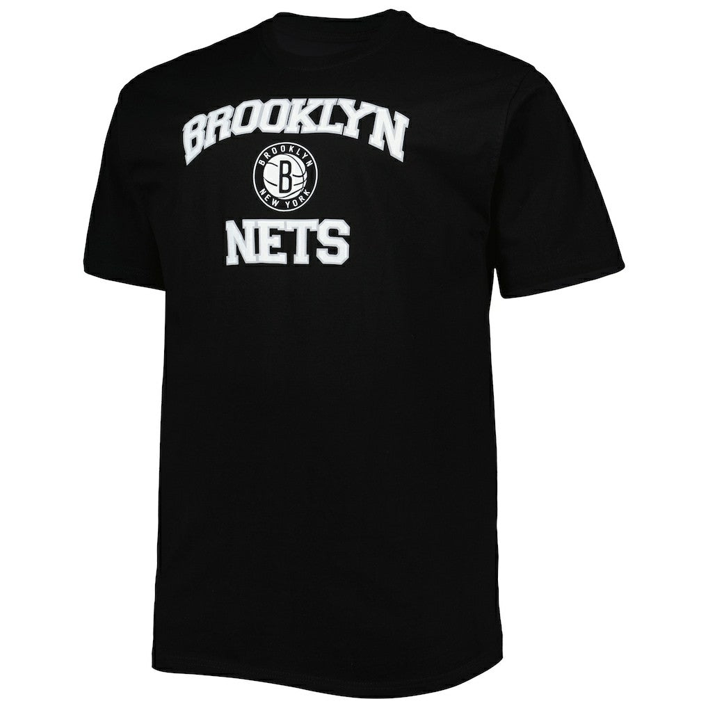 NBA - Brooklyn Nets Big & Tall Heart & Soul T-Shirt - Black