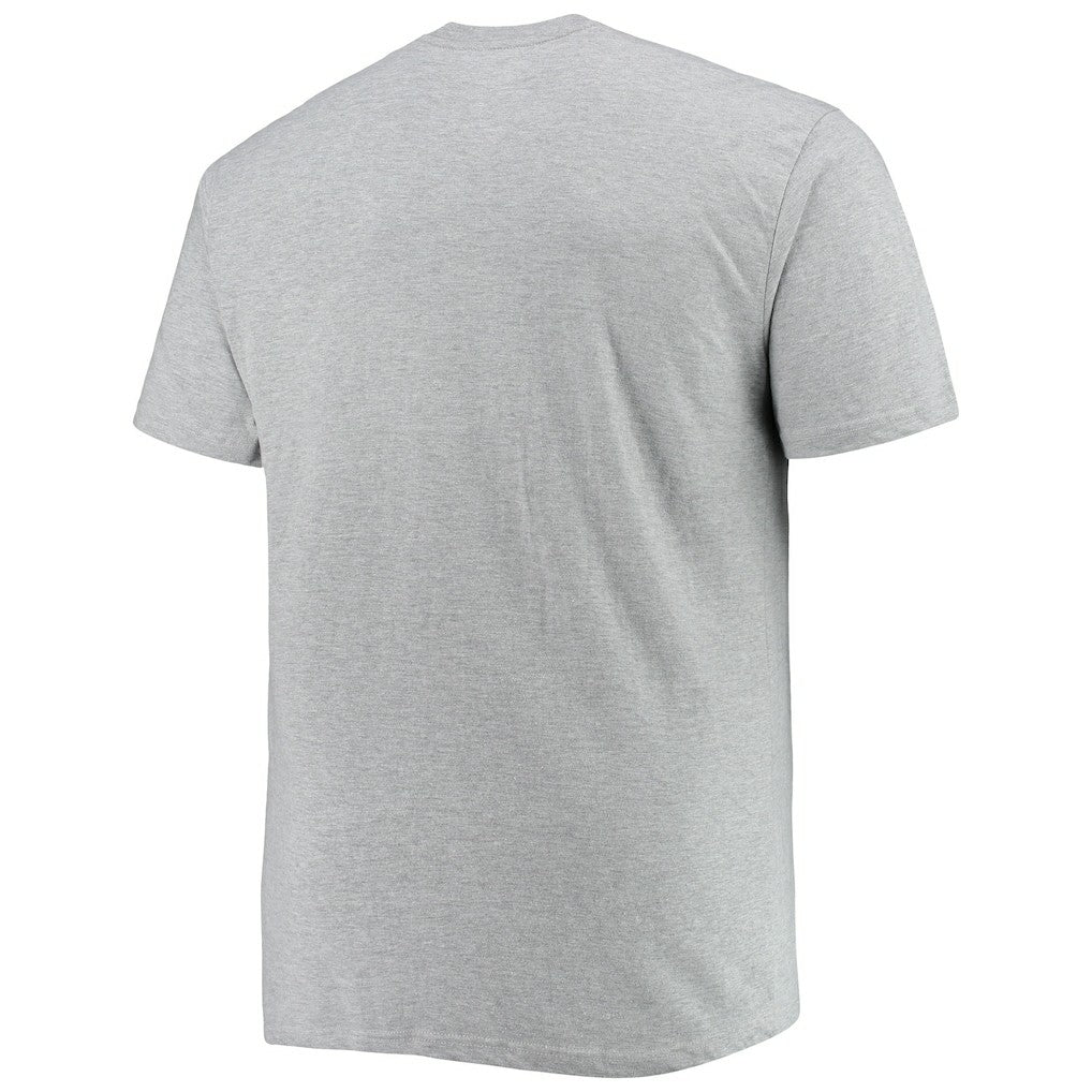NBA - Brooklyn Nets Big & Tall Heart & Soul T-Shirt - Heathered Gray