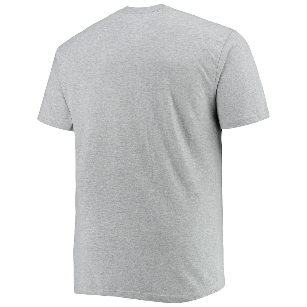 NBA - Brooklyn Nets Big & Tall Heart & Soul T-Shirt - Heathered Gray