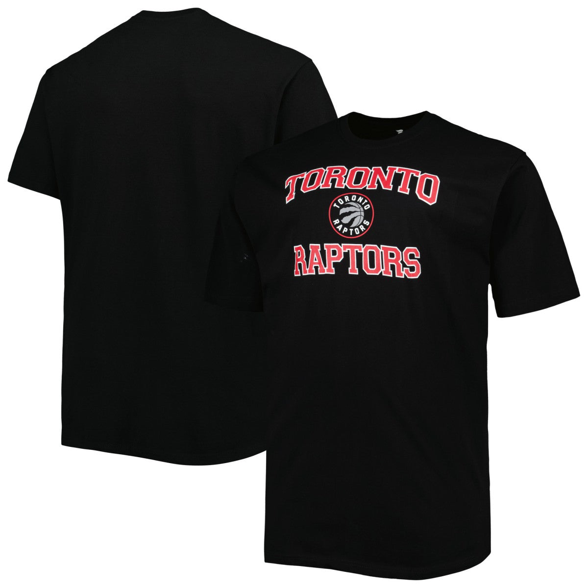 NBA - Toronto Raptors Big & Tall Heart & Soul T-Shirt - Black