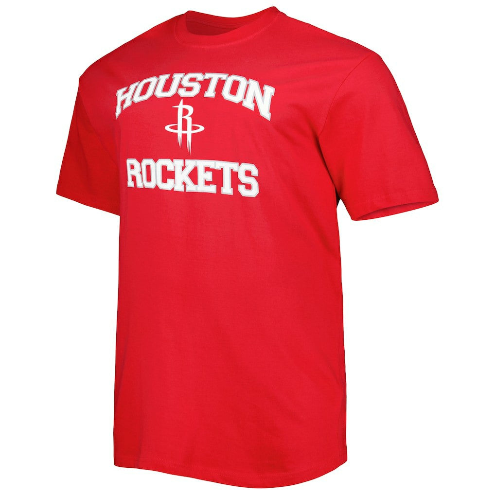 NBA - Houston Rockets Big & Tall Heart & Soul T-Shirt - Red