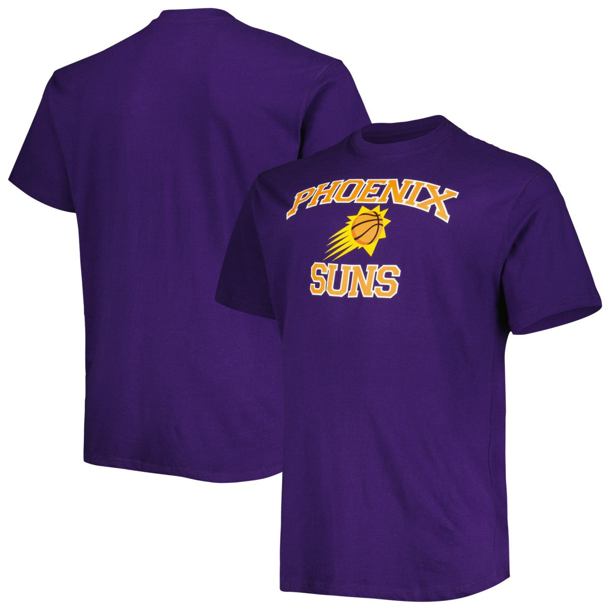 NBA - Phoenix Suns Big & Tall Heart & Soul T-Shirt - Purple