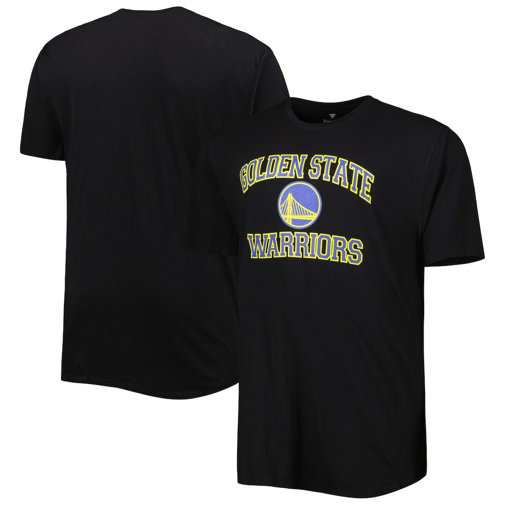 NBA - Golden State Warriors Big & Tall Heart & Soul T-Shirt - Black