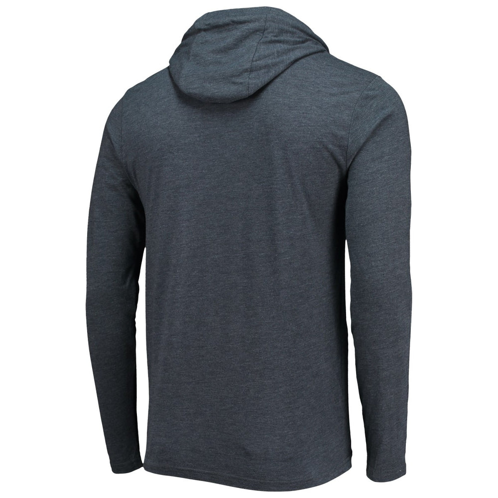 NBA - Memphis Grizzlies Sportiqe Practice Shoot Around Rowan Tri-Blend Pullover Hoodie - Heathered Navy