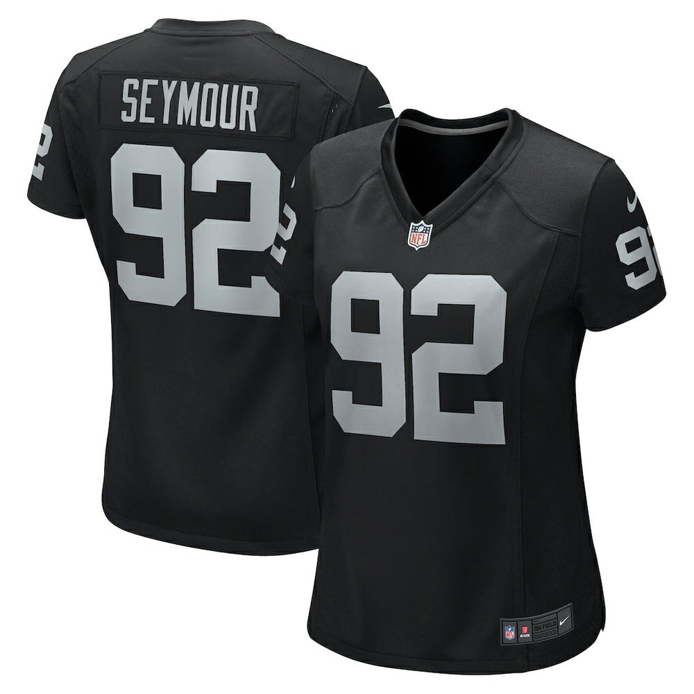 Richard Seymour Las Vegas Raiders Women's Retired Player Game Jersey Black - Nike