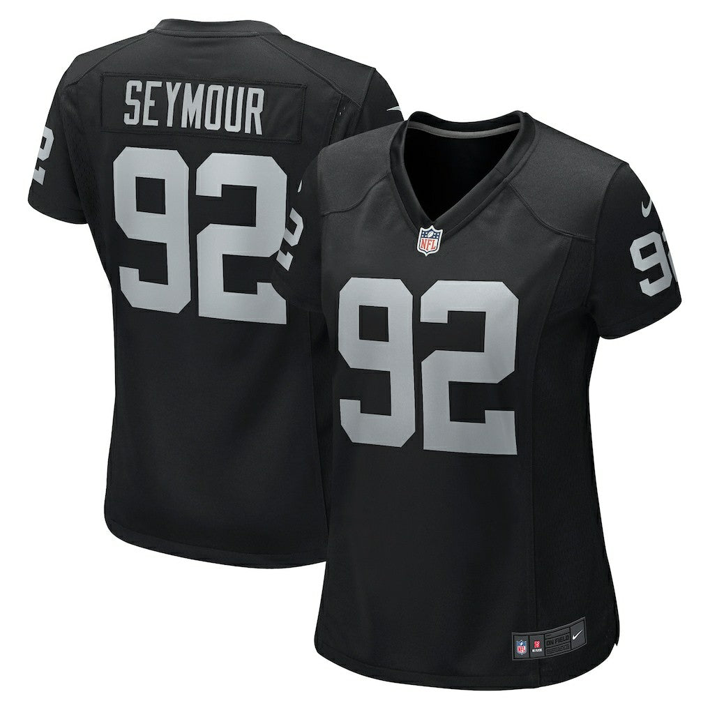 Richard Seymour Las Vegas Raiders Women's Retired Player Game Jersey Black - Nike