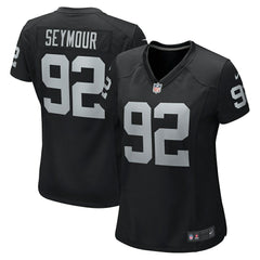 Richard Seymour Las Vegas Raiders Women's Retired Player Game Jersey Black - Nike