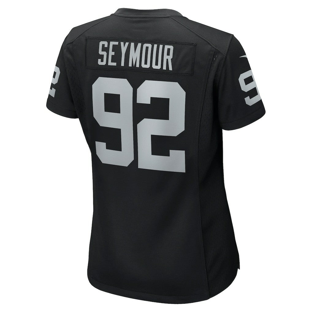 Richard Seymour Las Vegas Raiders Women's Retired Player Game Jersey Black - Nike