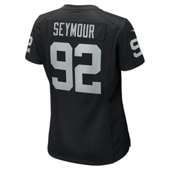 Richard Seymour Las Vegas Raiders Women's Retired Player Game Jersey Black - Nike