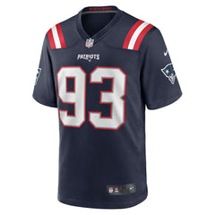 Richard Seymour New England Patriots Retired Player Game Jersey Navy - Nike