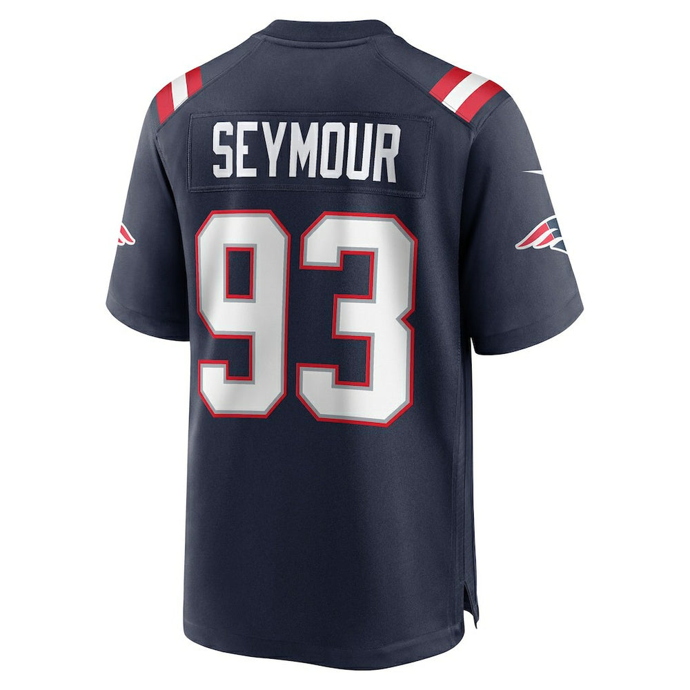 Richard Seymour New England Patriots Retired Player Game Jersey Navy - Nike