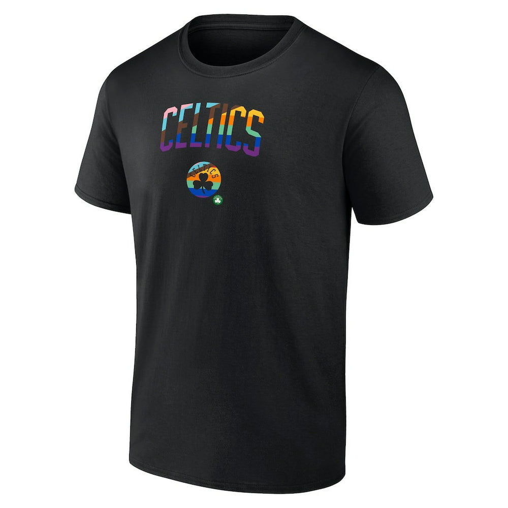 NBA - Boston Celtics Logo Pride T-Shirt - Black