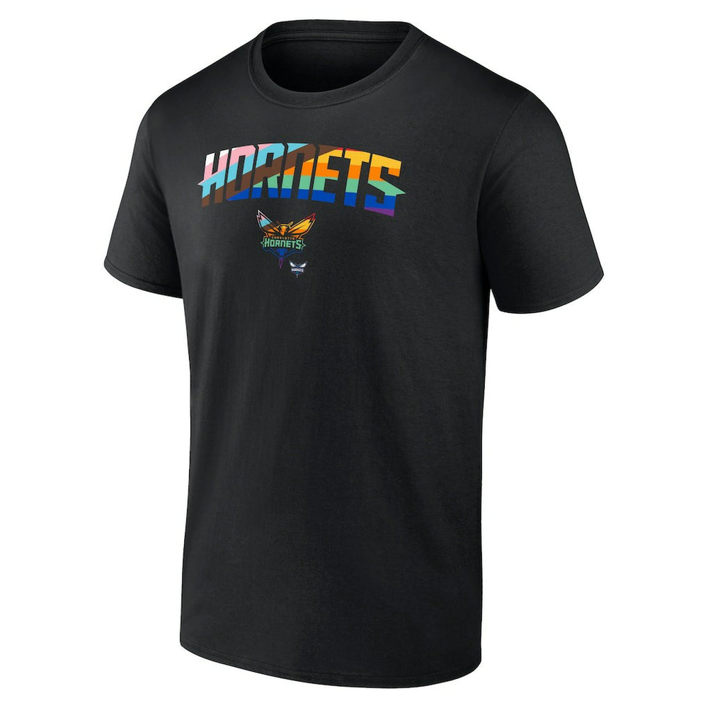 NBA - Charlotte Hornets Pride T-Shirt - Black