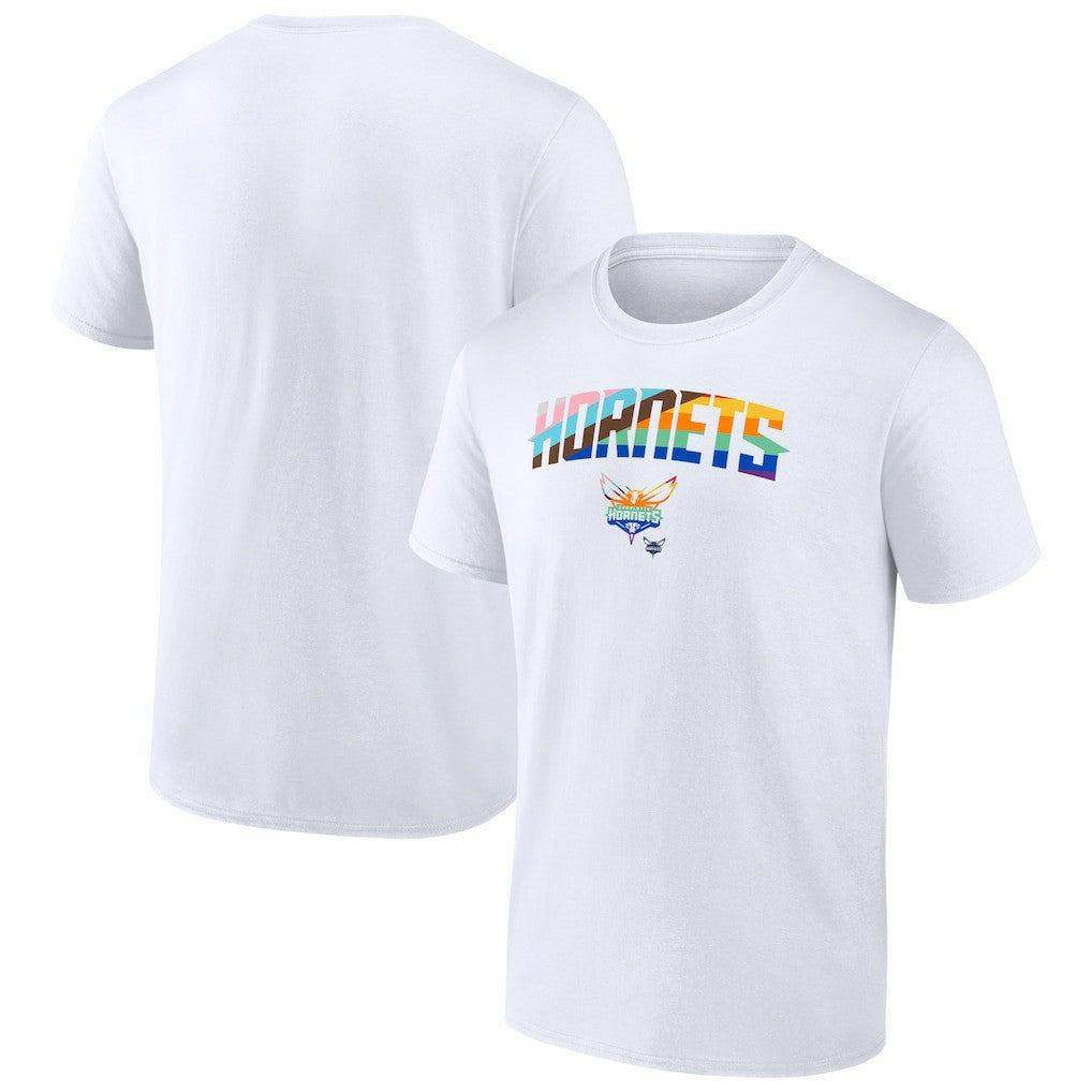 NBA - Charlotte Hornets Pride T-Shirt - White