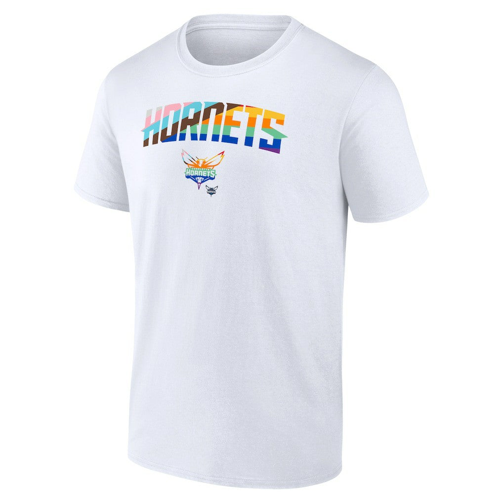 NBA - Charlotte Hornets Pride T-Shirt - White