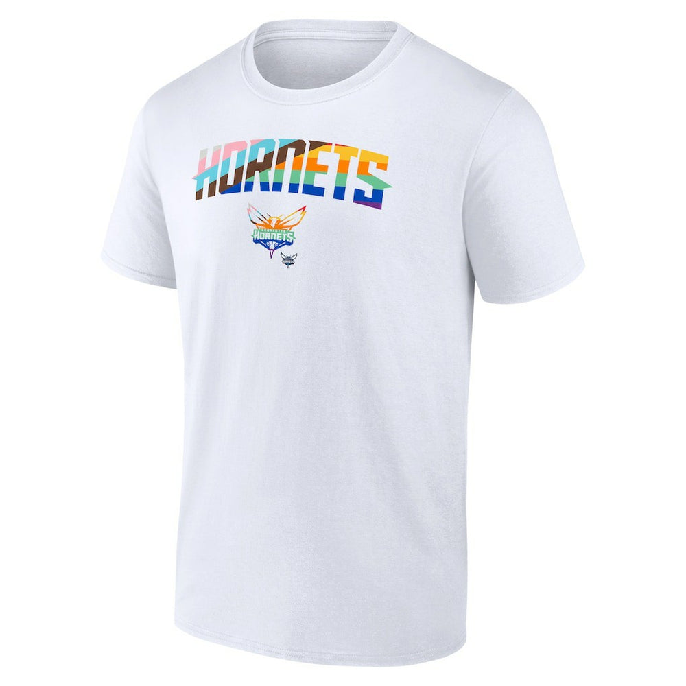 NBA - Charlotte Hornets Pride T-Shirt - White
