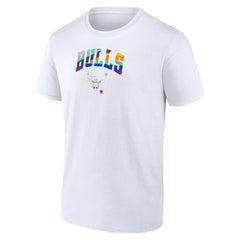 NBA - Chicago Bulls Pride T-Shirt - White