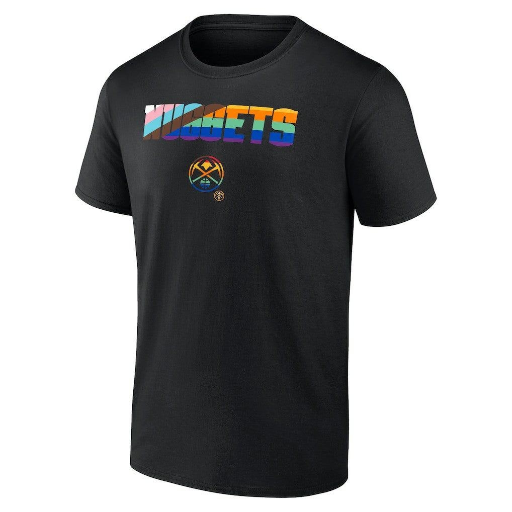 NBA - Denver Nuggets Pride T-Shirt - Black