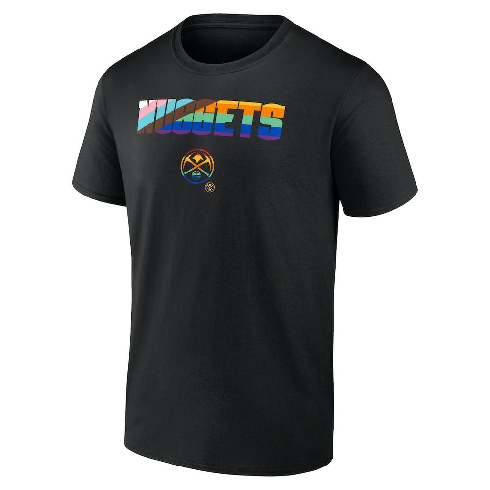 NBA - Denver Nuggets Pride T-Shirt - Black