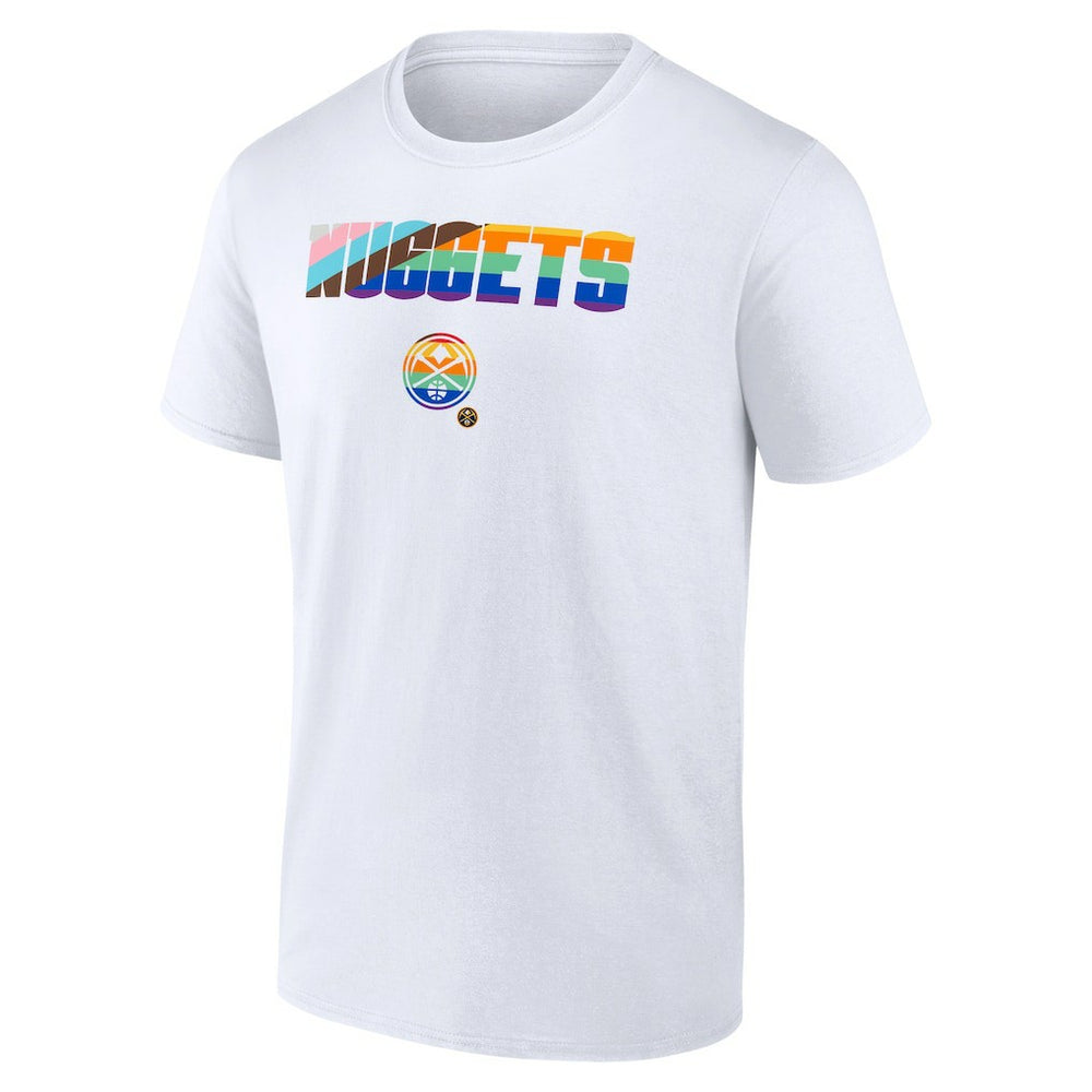 NBA - Denver Nuggets Pride T-Shirt - White