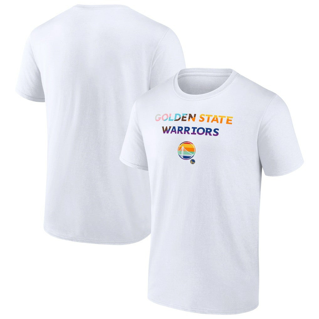 NBA - Golden State Warriors Pride T-Shirt - White