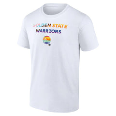 NBA - Golden State Warriors Pride T-Shirt - White