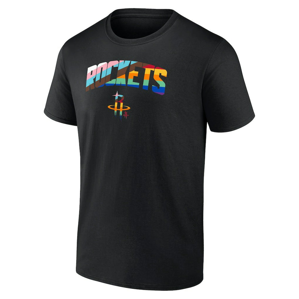 NBA - Houston Rockets Pride T-Shirt - Black