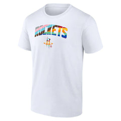 NBA - Houston Rockets Pride T-Shirt - White
