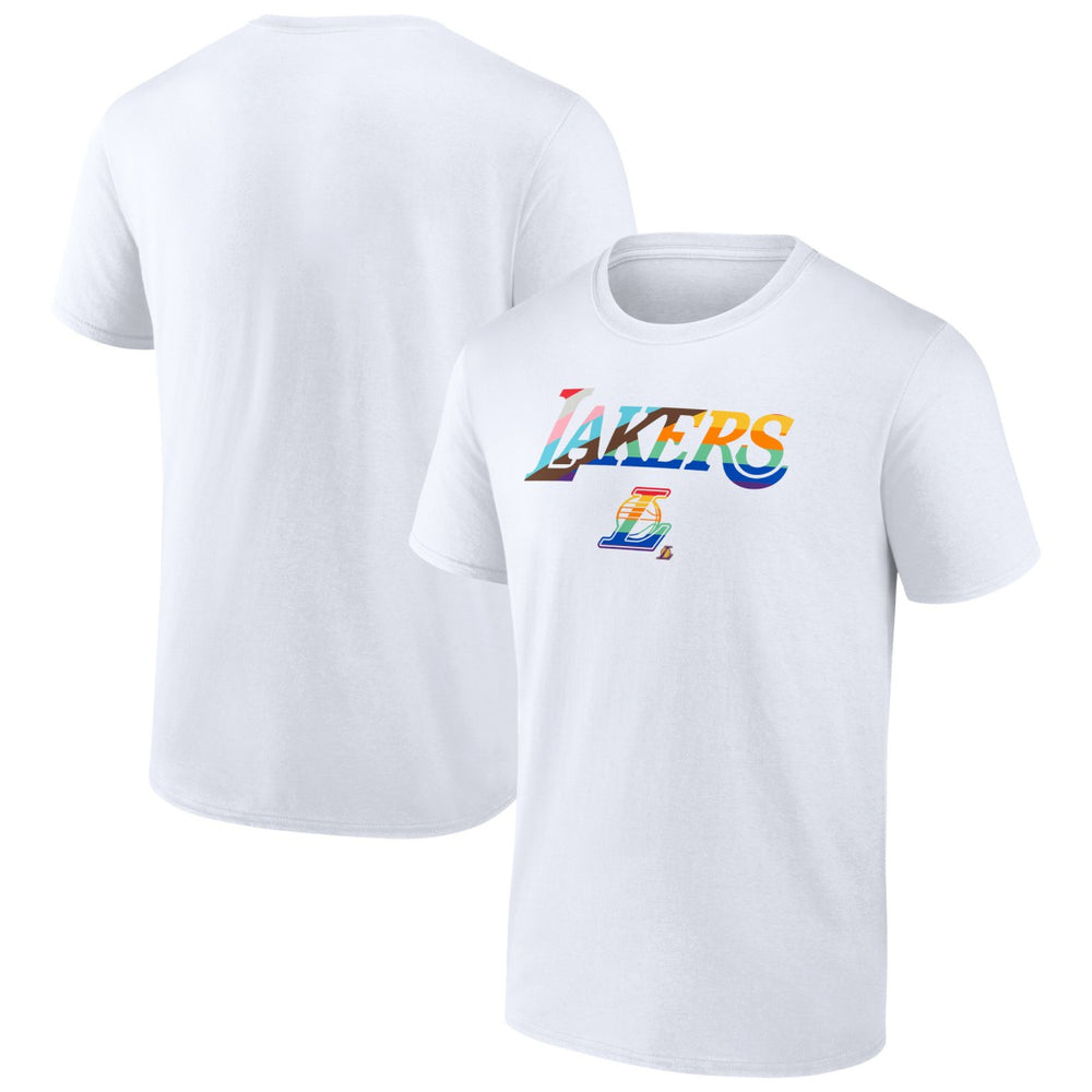 NBA - Los Angeles Lakers Pride T-Shirt - White