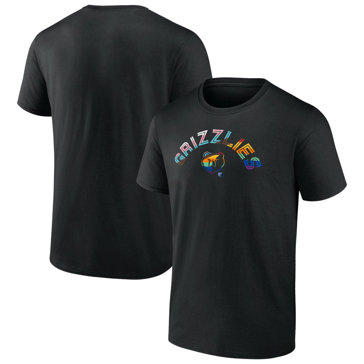 NBA - Memphis Grizzlies Pride T-Shirt - Black