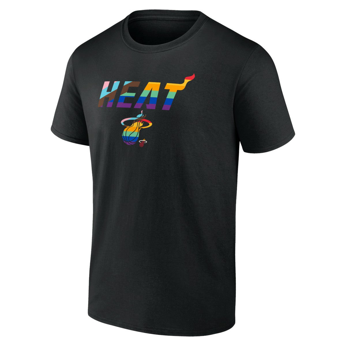 NBA - Miami Heat Logo Pride T-Shirt - Black
