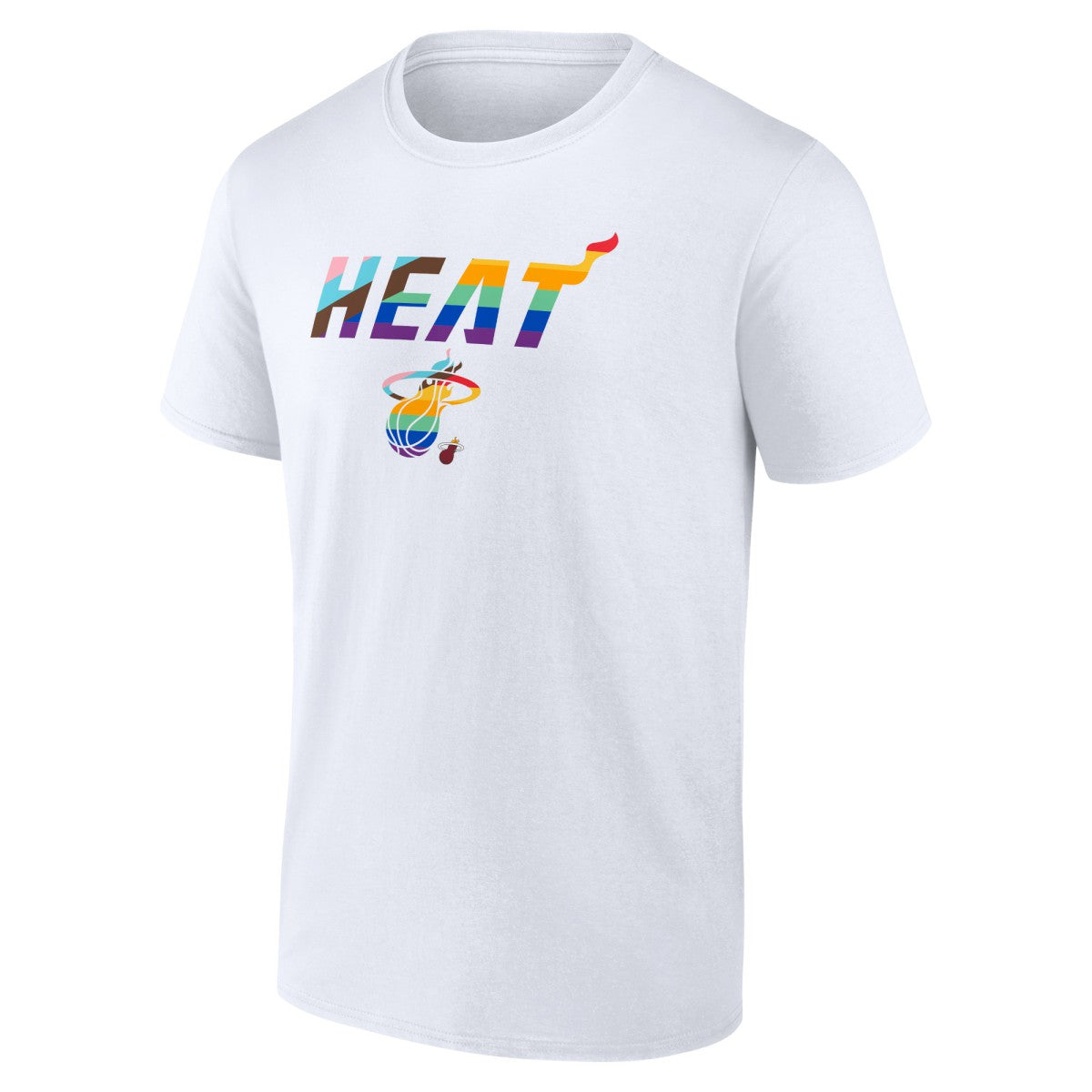 NBA - Miami Heat Pride T-Shirt - White