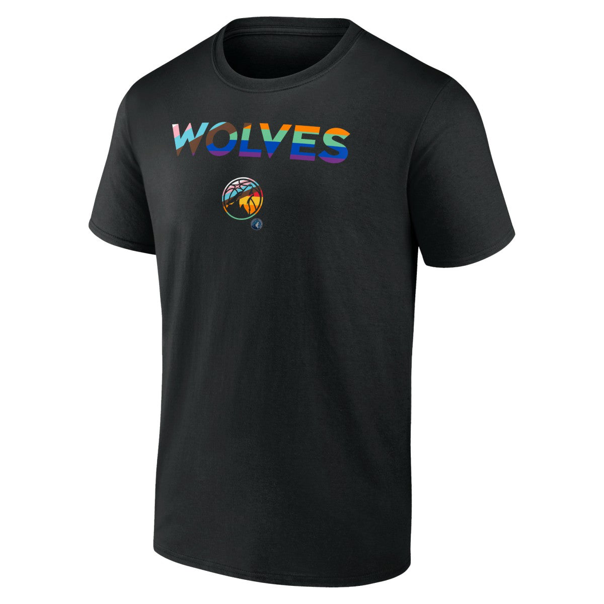 NBA - Minnesota Timberwolves Pride T-Shirt - Black