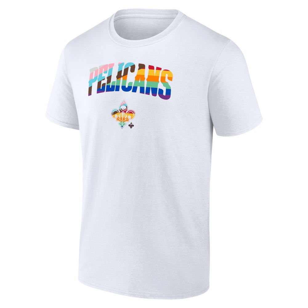 NBA - New Orleans Pelicans Pride T-Shirt - White