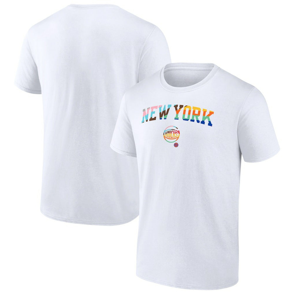 NBA - New York Knicks Pride T-Shirt - White