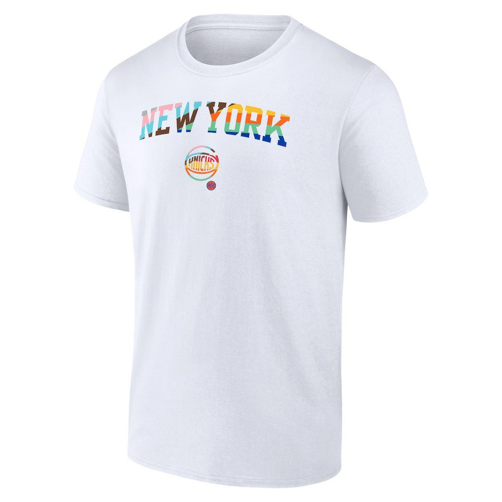 NBA - New York Knicks Pride T-Shirt - White