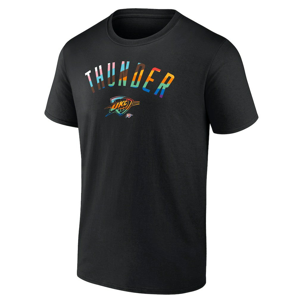 NBA - Oklahoma City Thunder Pride T-Shirt - Black