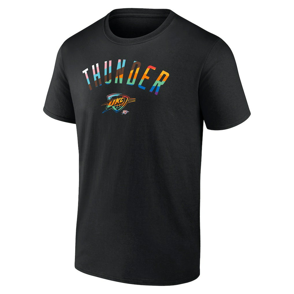 NBA - Oklahoma City Thunder Pride T-Shirt - Black