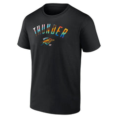 NBA - Oklahoma City Thunder Pride T-Shirt - Black