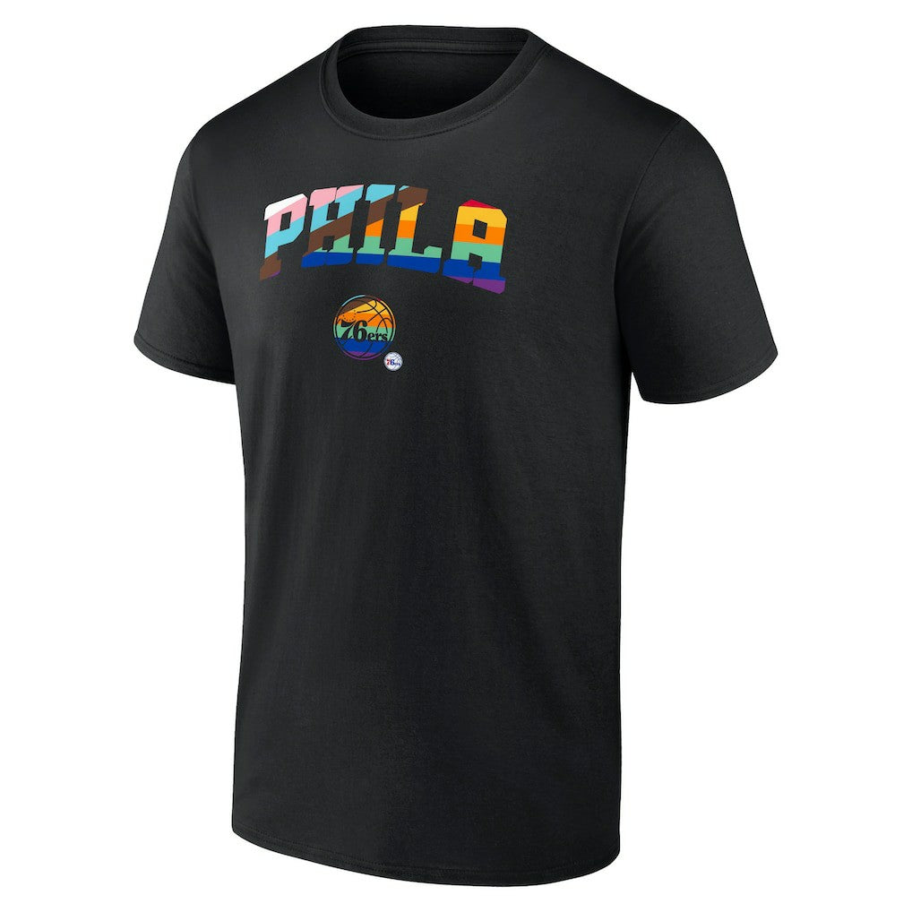 NBA - Philadelphia 76ers Pride T-Shirt - Black