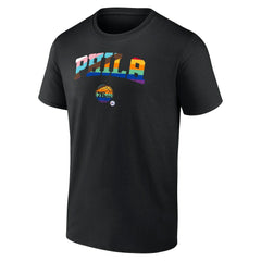 NBA - Philadelphia 76ers Pride T-Shirt - Black