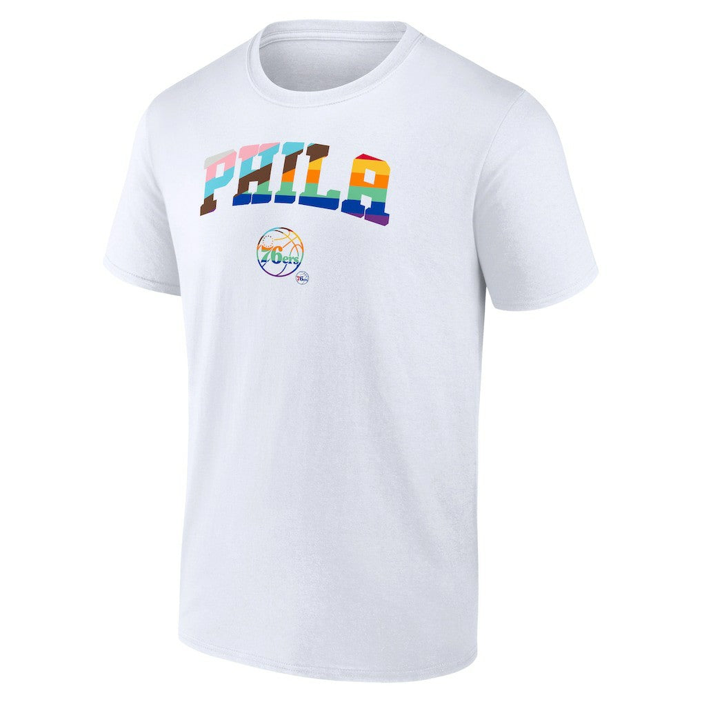 NBA - Philadelphia 76ers Pride T-Shirt - White