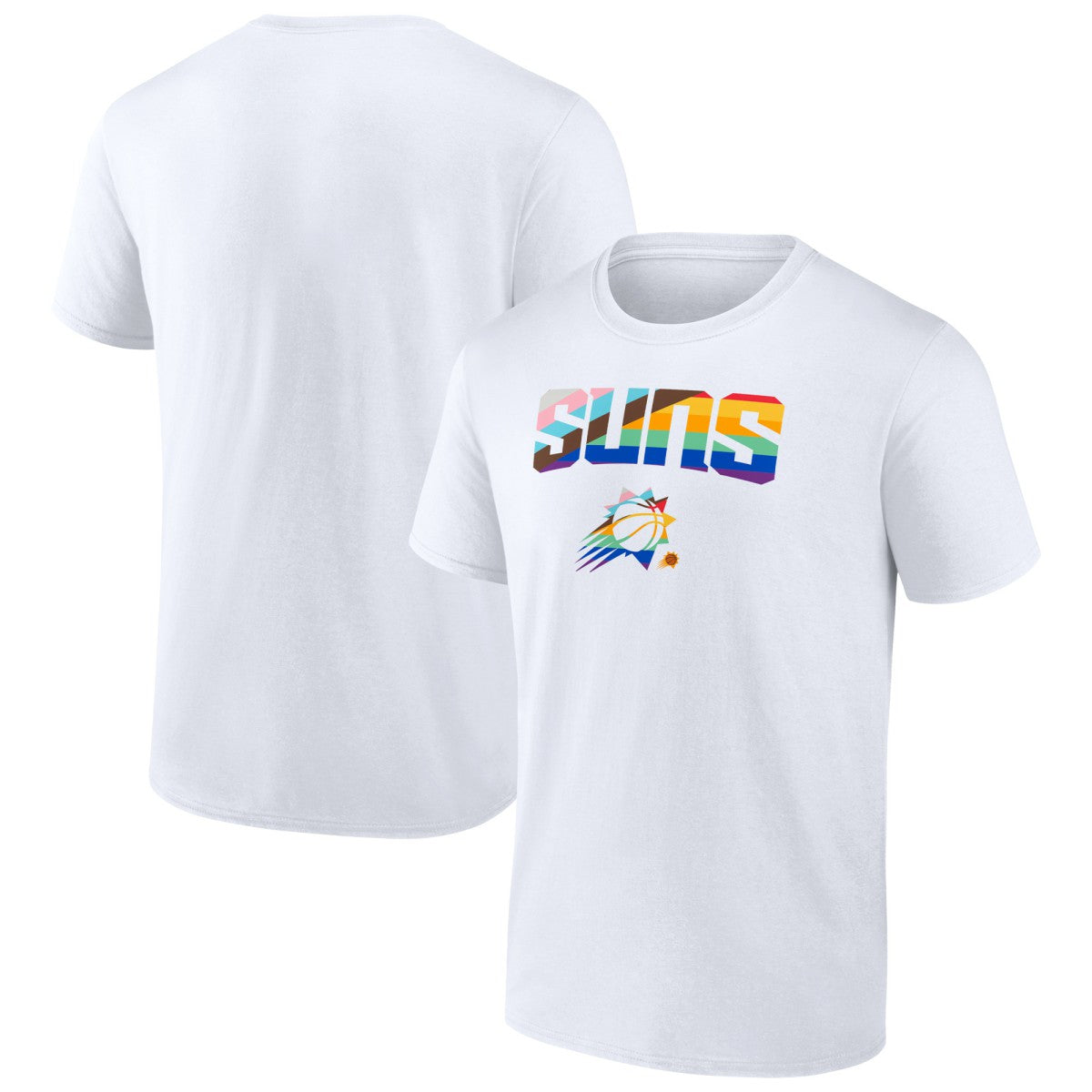 NBA - Phoenix Suns Pride T-Shirt - White