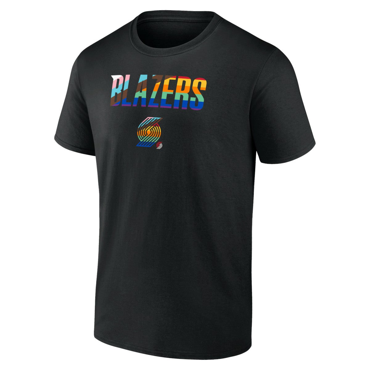 NBA - Portland Trail Blazers Pride T-Shirt - Black