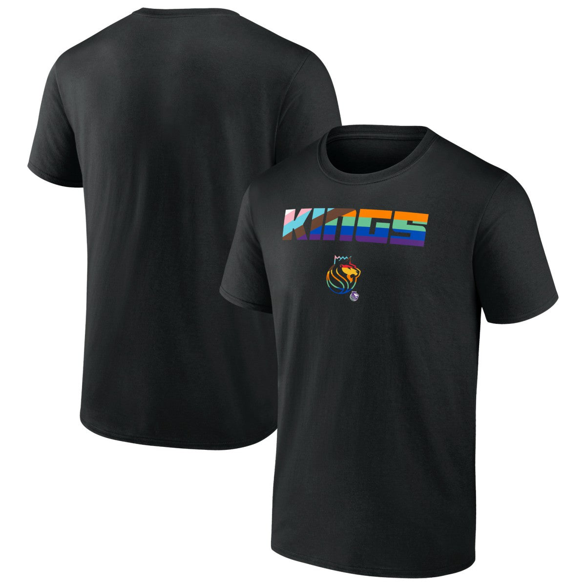 NBA - Sacramento Kings Pride T-Shirt - Black