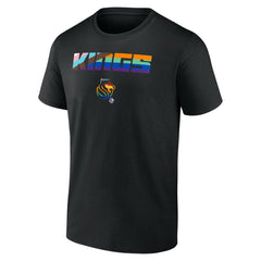 NBA - Sacramento Kings Pride T-Shirt - Black