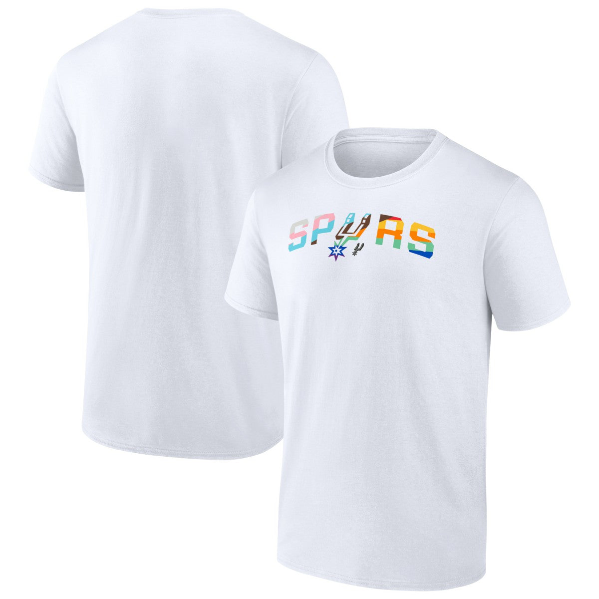 NBA - San Antonio Spurs Pride T-Shirt - White