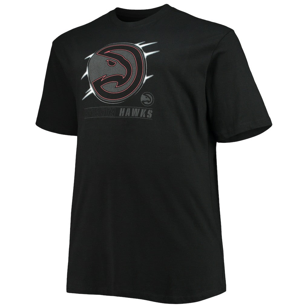 NBA - Atlanta Hawks Big & Tall Pop T-Shirt - Black