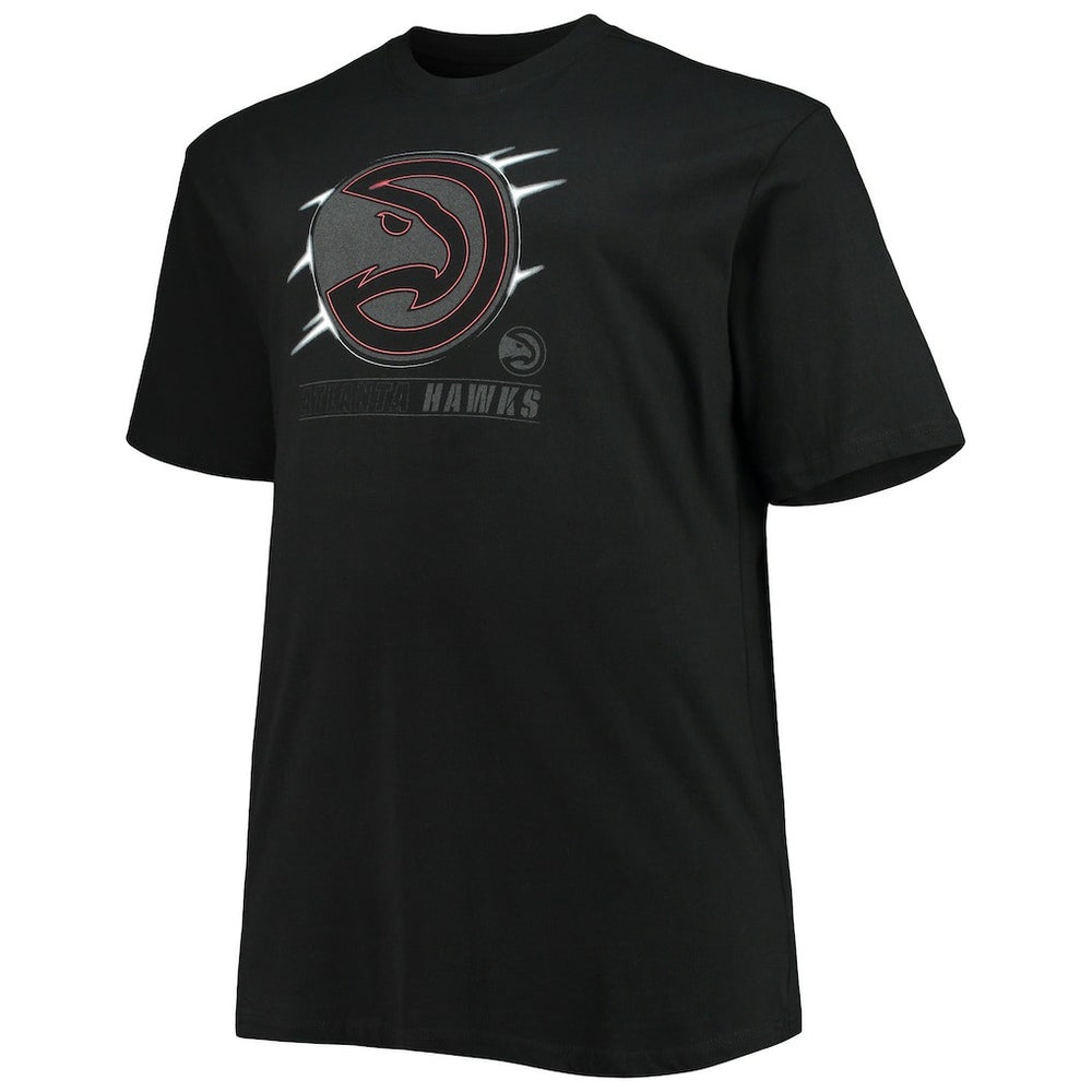 NBA - Atlanta Hawks Big & Tall Pop T-Shirt - Black