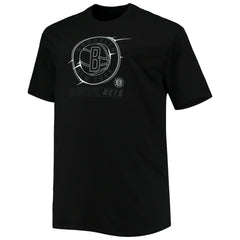 NBA - Brooklyn Nets Big & Tall Pop T-Shirt - Black